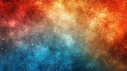 Obraz premium Cosmic nebula, vibrant hues of the universe