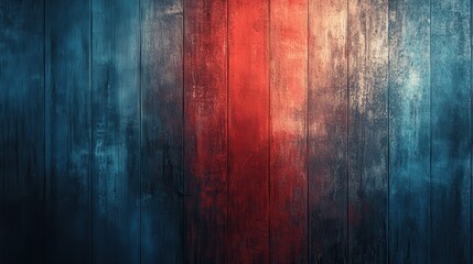 Dark wood planks with vibrant light gradients