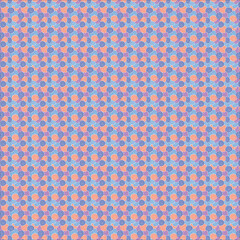 seamless pattern with polka dots