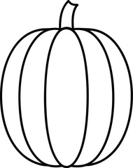 pumpkin isolated on white background