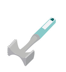 meat hammer. meat hammer. meat tenderizer illustration