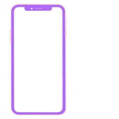 Illustration of Modern Smartfone Device