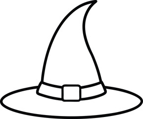 witch hat icon vector illustration