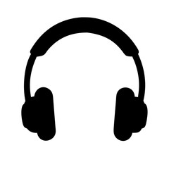 Headphone vector art illustration graphic design audio music dj sound entertainment listening device accessory