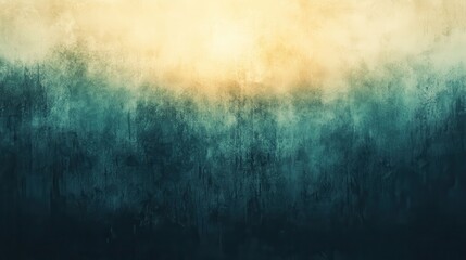 Obraz premium Mysterious city shrouded in mist