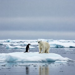 On Vanishing Ice: The Edge of Climate Change