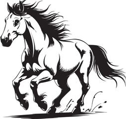 Horse SVG – Majestic Galloping Silhouette Design

Running Horse Vector – Powerful Equine Clipart

Horse Silhouette SVG – Perfect for Farm and Wild Themes

Rearing Stallion Vector – Elegant Equestrian 