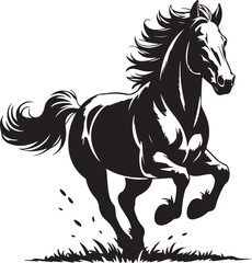 Horse SVG – Majestic Galloping Silhouette Design

Running Horse Vector – Powerful Equine Clipart

Horse Silhouette SVG – Perfect for Farm and Wild Themes

Rearing Stallion Vector – Elegant Equestrian 