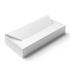 White Rectangular Box Mockup.