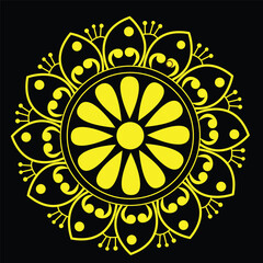 A beautiful  smart and excellent mandala design.