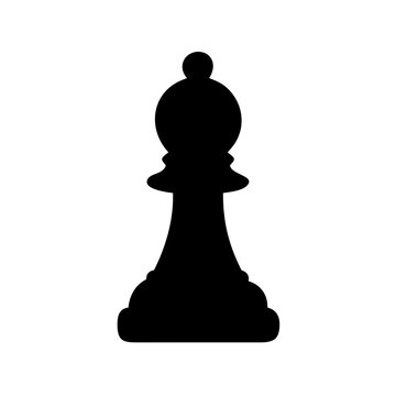 recommend clip art: Black bishop chess piece strategy game boardgame competition intelligence sport silhouette icon vector