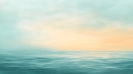 Obraz premium Pastel ocean sunrise