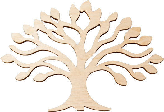 Beautiful Woodcut Tree of Life Design