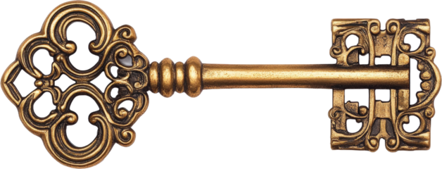Ornate Antique Key