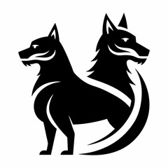 wolf head icon
