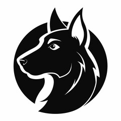 wolf head icon
