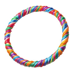 Hula Hoop isolated on transparent background .