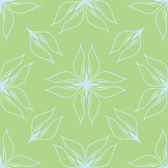 Trendy stylish Hand drawn floral pattern with paisley and indian flower motifs. damask modern style pattern , Design for fashion , fabric, textile, wallpaper , wrapping and all prints
