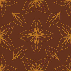 Trendy stylish Hand drawn floral pattern with paisley and indian flower motifs. damask modern style pattern , Design for fashion , fabric, textile, wallpaper , wrapping and all prints
