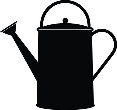 recommend clip art: watering can silhouette vector, water can black symbol, Garden watering can clipart 