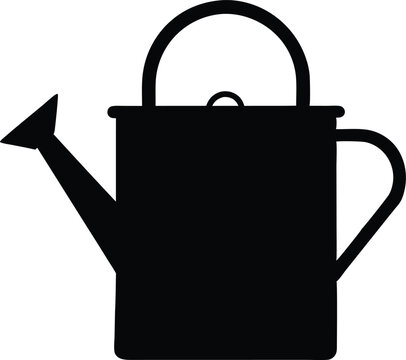recommend clip art: watering can silhouette vector, water can black symbol, Garden watering can clipart 