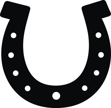 recommend clip art: Horseshoe silhouette vector, Horse shoe icon design