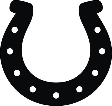 recommend clip art: Horseshoe silhouette vector, Horse shoe icon design