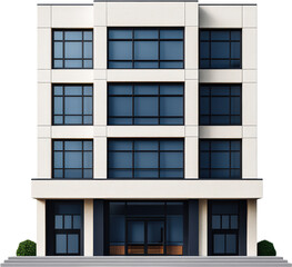 Fototapeta premium Modern Office Building Facade