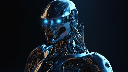 Advanced robotic head and upper torso