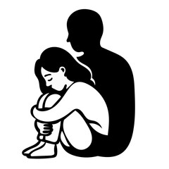 Vector illustrations of mental health issues including depression, anxiety, masking emotions, and recovery. Ideal for awareness, therapy, or psychological topics.