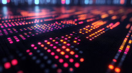 Vibrant digital screens form a dynamic multimedia streaming wall, symbolizing global connectivity, real-time data flow, and the immersive power of technology in a high-energy visual network.

