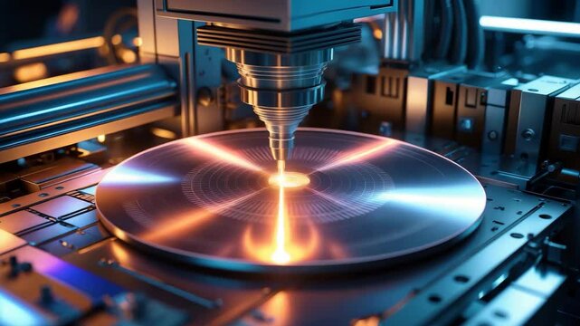 Silicon Wafer in Equipment for Semiconductor Fabrication and Lithography Process