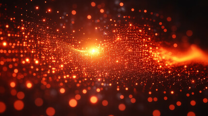 Fototapeta premium Vibrant digital screens form a dynamic multimedia streaming wall, symbolizing global connectivity, real-time data flow, and the immersive power of technology in a high-energy visual network.