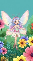 Pastel Fairy in Bloom