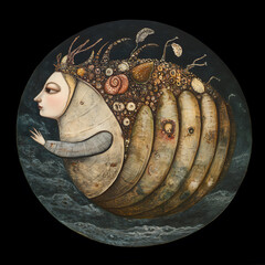Surreal Oceanic Creature