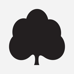 Black Tree Silhouette and Vector art.