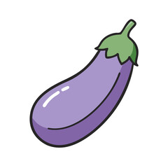 Illustration of eggplant vegetable healthy food purple eggplant drawing fresh eggplant clip art organic food art