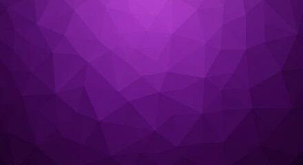 Obraz premium Purple Polygonal Background Texture - Abstract geometric design, low poly art, shades of purple, vibrant hues, modern background. Symbolizing elegance, mystery, luxury, creativity, and technology