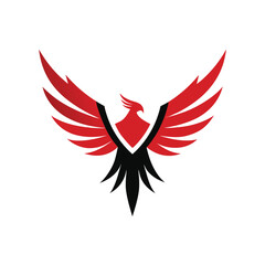 Eagle Bird Wings Logo Template