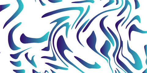 Lovely colorful Hand drawn design marbled. Horizontal banner with waves background. Colorful mixing oil paint texture. Metallic chrome blue liquid marvel art design with silk fabric texture.