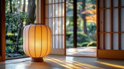 Light floods interior space from garden view