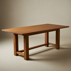 Rustic Wooden Dining Table