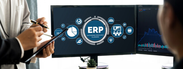 ERP enterprise resource planning software for brisk business to plan the marketing strategy