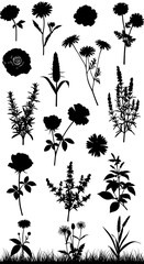 Botanical Nocturne AI Generated