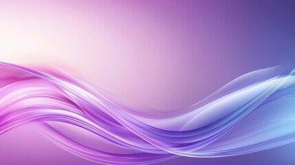 Naklejka premium Abstract flowing waves background in blue and pink, a vibrant modern design