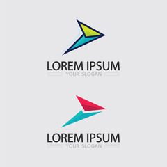 Arrow Sign Logo with Modern Touch