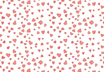 Coral Heart Shower AI Generated