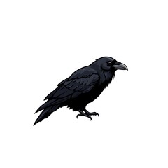Raven's Gaze AI Generated