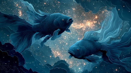 Epic cosmic galaxy with glowing nebula and stars, deep space universe background, science fiction astronomy concept, infinite cosmos, futuristic and mystical atmosphere