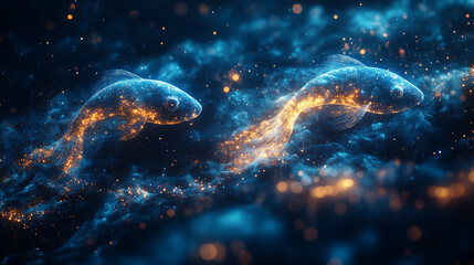 Epic cosmic galaxy with glowing nebula and stars, deep space universe background, science fiction astronomy concept, infinite cosmos, futuristic and mystical atmosphere